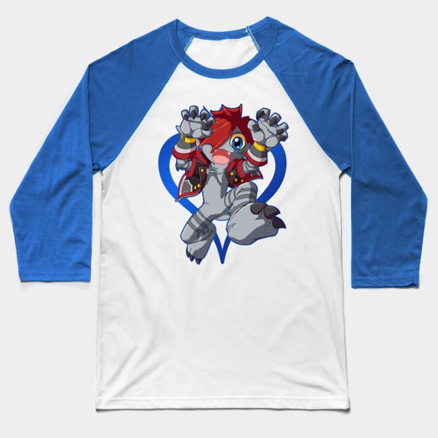 Monster-Sora Chibi Baseball T-Shirt by PRPrints